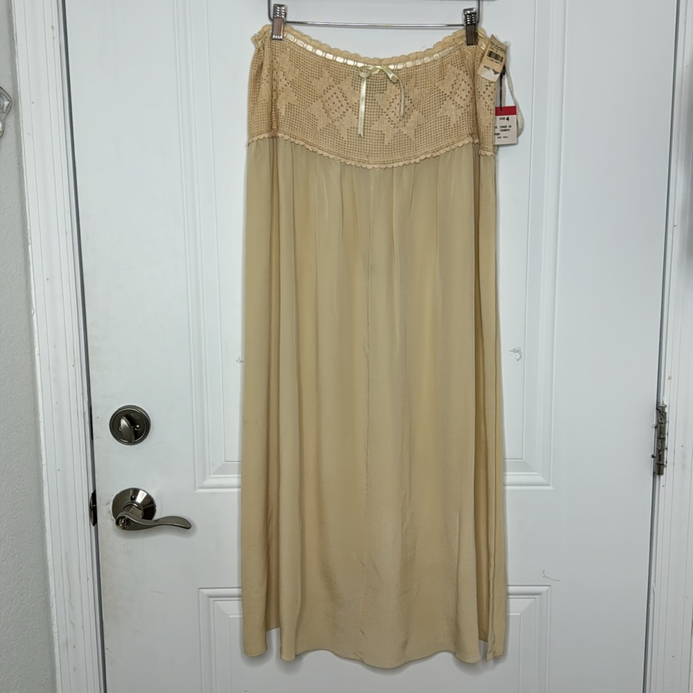 Vintage Ralph Lauren silk skirt